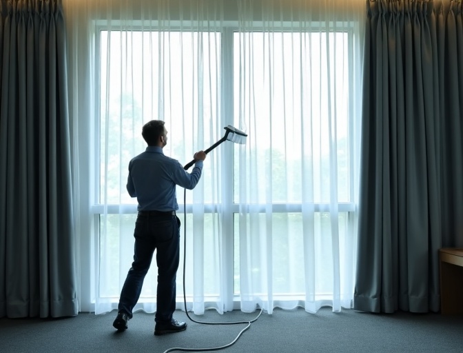 Chevron Island Commercial Curtain Cleaning